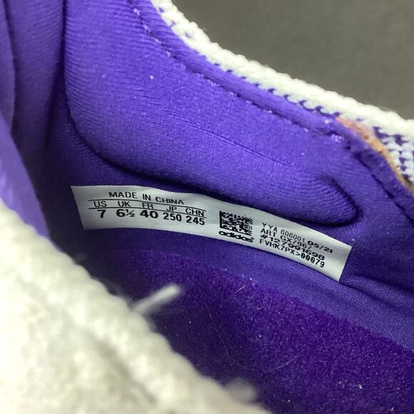 Adidas UltraBoost 21 NCAA Pack-Washington Huskies-Men 7-White/Purple Shoe-GX7967 - Picture 8 of 8
